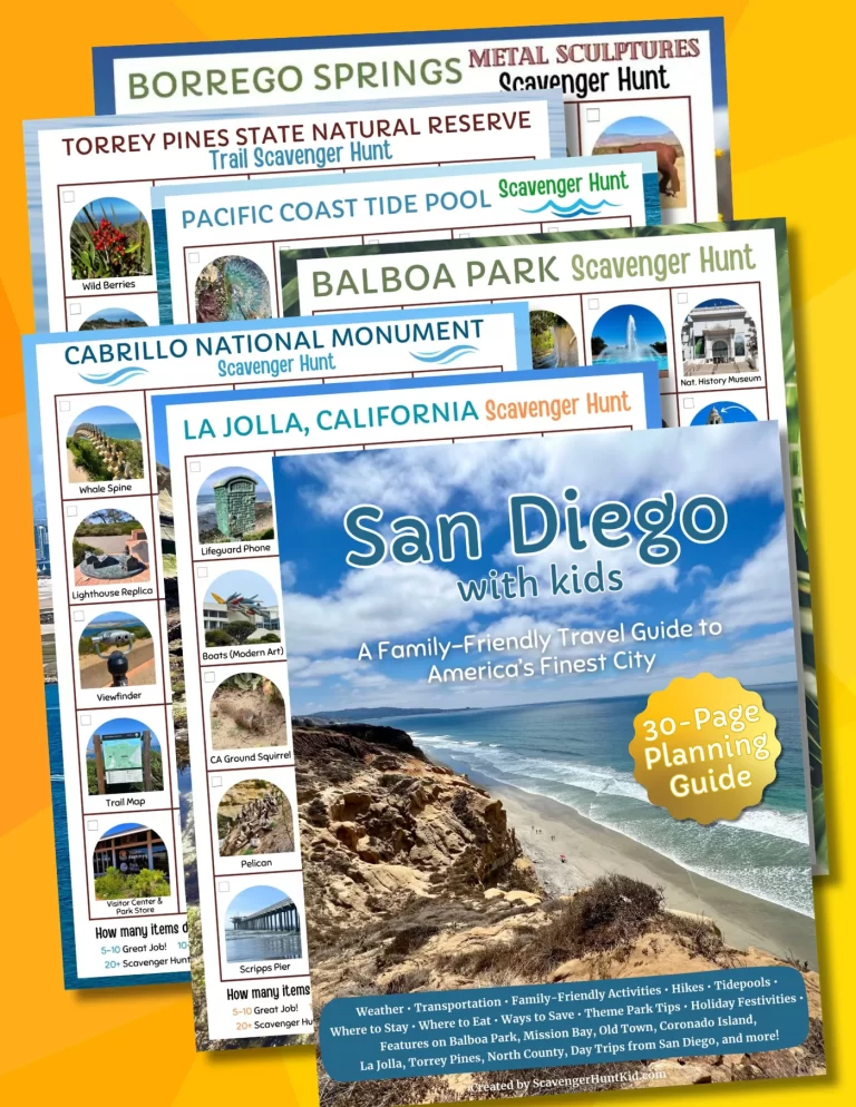 San Diego Kids Scavenger Hunts