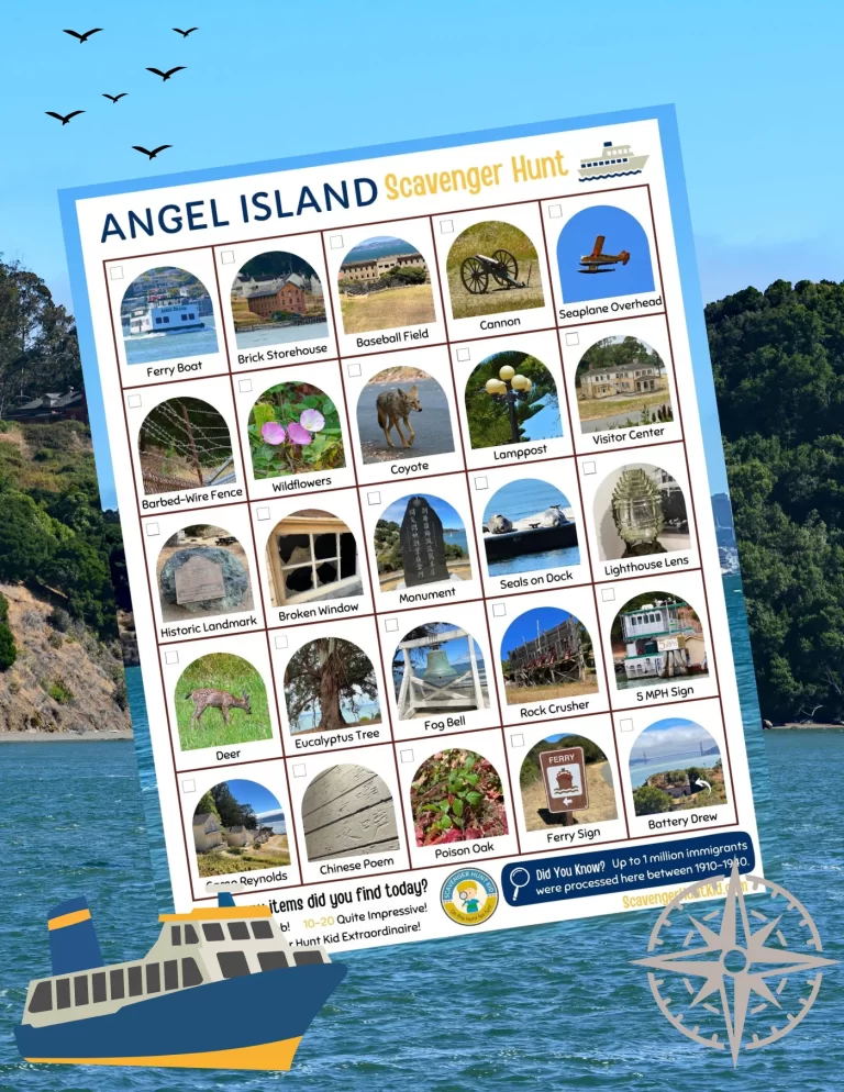 Angel Island Scavenger Hunt